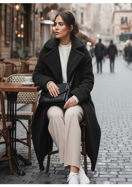 Kışlık Peluş Kadın Şık Ceket co03syh1 indirimleri