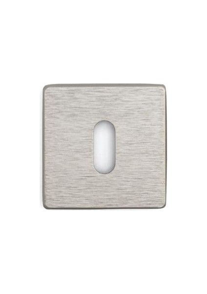 RO11 Kapı Kolu Rozeti Oda Fırçalı Saten 52X52X9 mm