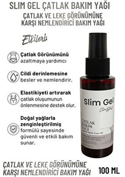 Çatlak Bakım Yağı - Çatlak Karşıtı & Leke Karşıtı Nemlendirici Cilt Bakım Yağı 100ML