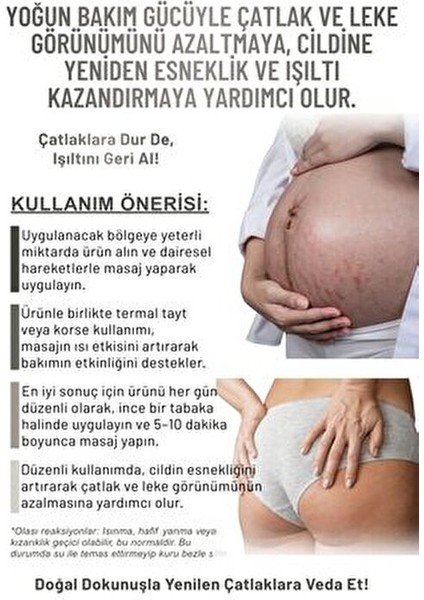 Çatlak Bakım Yağı - Çatlak Karşıtı & Leke Karşıtı Nemlendirici Cilt Bakım Yağı 100ML indirimleri