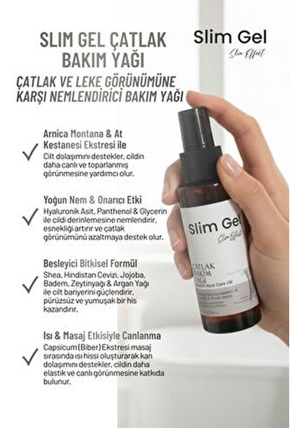 Çatlak Bakım Yağı - Çatlak Karşıtı & Leke Karşıtı Nemlendirici Cilt Bakım Yağı 100ML