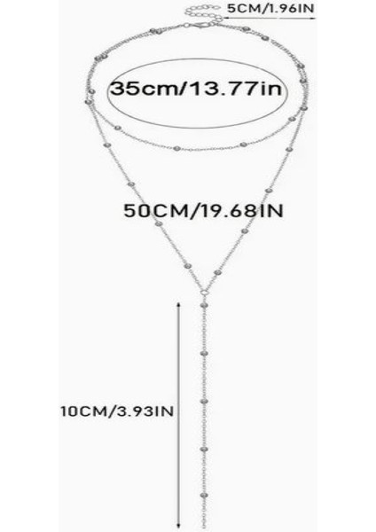 Y Şekilli Boncuklu Altın Rengi Uzun Kolye-Kc Altın Kaplama fırsatları