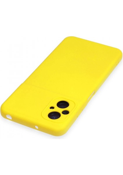 Xiaomi Poco M5 Kılıf Nano Içi Kadife Silikon - Sarı (K95) modelleri