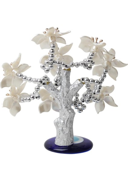 Feng Shui Nazar Boncuğu Ağacı Servet Çakra Şans Ağacı Biblo 20 Cm. Ev Ofis Yeni Yıl Hediyesi Model 1 fırsatları