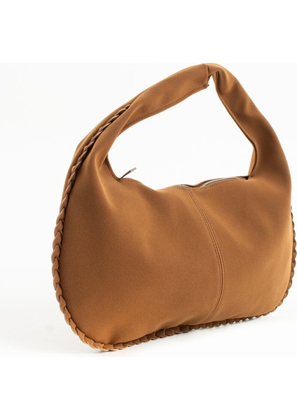 Nova Örgü Kenarlı Süet Büyük Boy El ve Omuz Çantası indirimleri