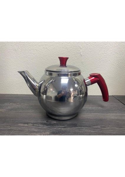 Zarif Iş Küre Demlik Elma Şekeri Kulplu