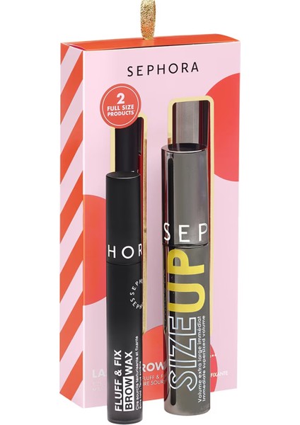 Kıt Duo Cıls Et Sourcıls - Size Up Maskara + Kaş Sabitleyici Wax