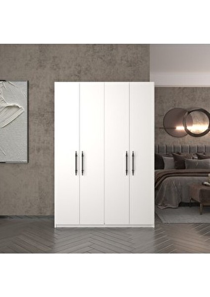 Ugi 4 Kapaklı Elbise Dolabı Düzenleyici