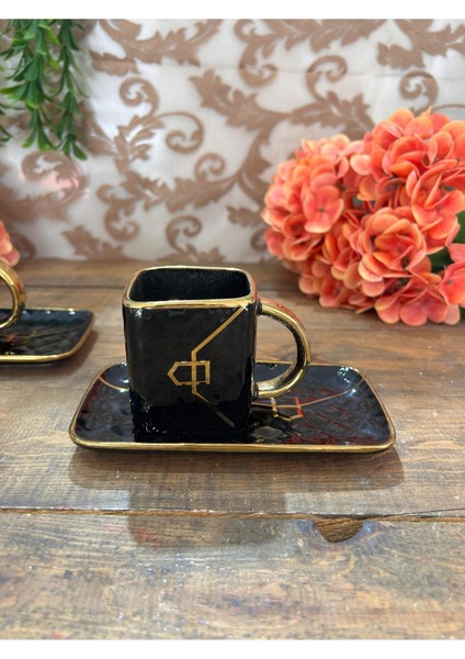 Ikili Siyah Zarf Fincan fiyatları