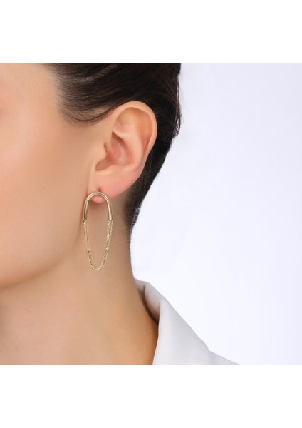 Tasarım Altın Küpe - 14K modelleri