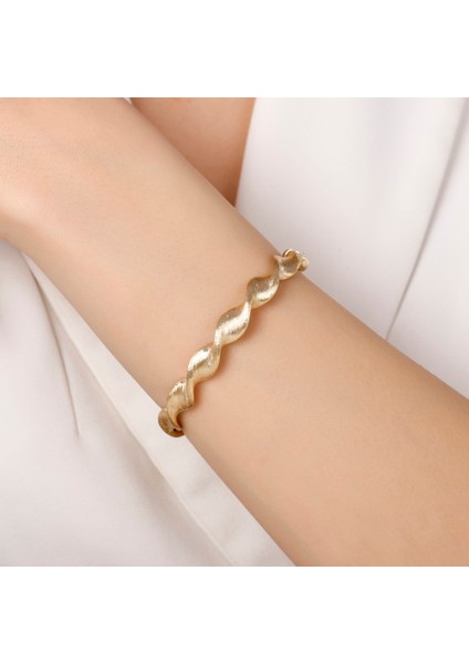 Tasarım Altın Kelepçe - 14K modelleri