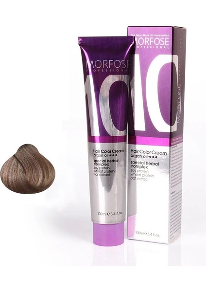 10 Saç Boyası 100ML / 7.21 Kumral Irize Küllü