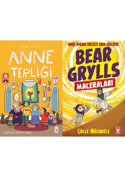 Anne Terliği (Anıl Basılı) ve Çölle Mücadele - Bear Grylls Maceraları