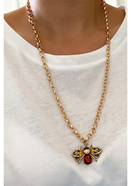 Arı Figür Uzun Kolye fiyatları