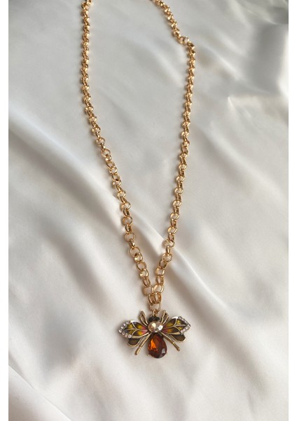 Arı Figür Uzun Kolye modelleri