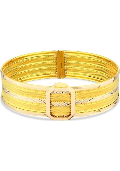 Altın Kelepçe Bilezik - 14K