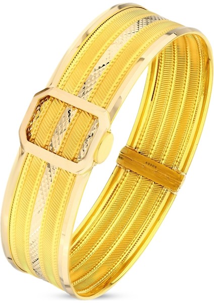 Altın Kelepçe Bilezik - 14K fiyatları