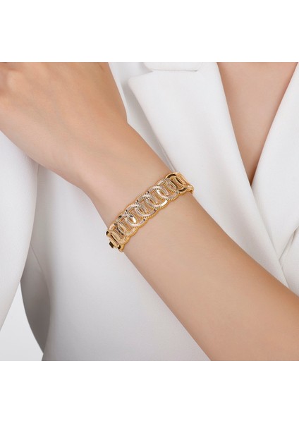 Altın Kelepçe Bilezik - 14K modelleri