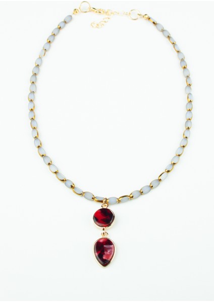 Sedef Uçlu Kadın Kolye modelleri