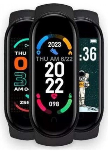 Akıllı Uyumlu Bileklik M6 Adımsayar Spor Modları Çağrı Görme Türkçe Menü fırsatları