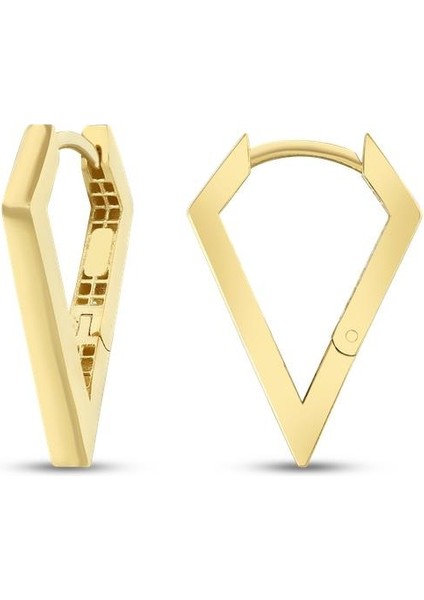 Tasarım Altın Küpe - 14K