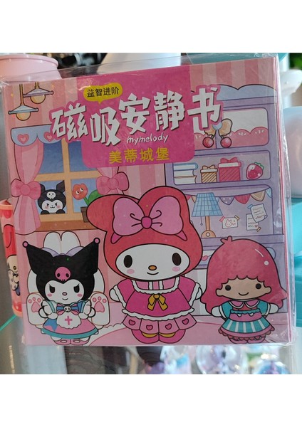 Manyetik Mıknatıslı Evcilik ve Giydirme Oyunu Sessiz Kitap My Melody Figürlü fiyatları