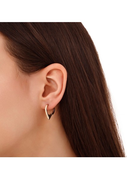 Tasarım Altın Küpe - 14K modelleri