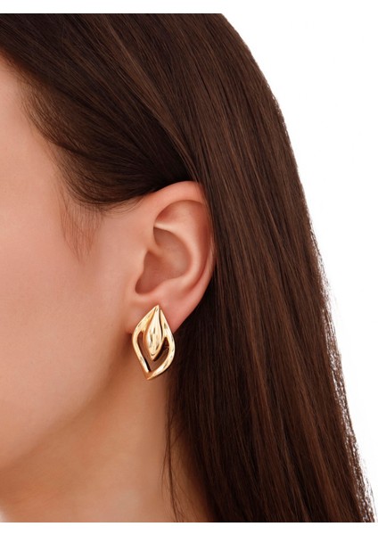 Tasarım Altın Küpe - 14K modelleri