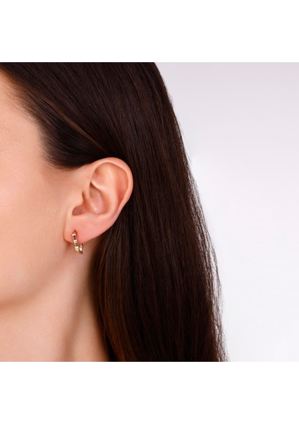 Altın Tasarım Küpe - 14K modelleri