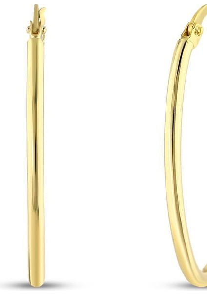 Altın Halka Küpe - 14K fiyatları