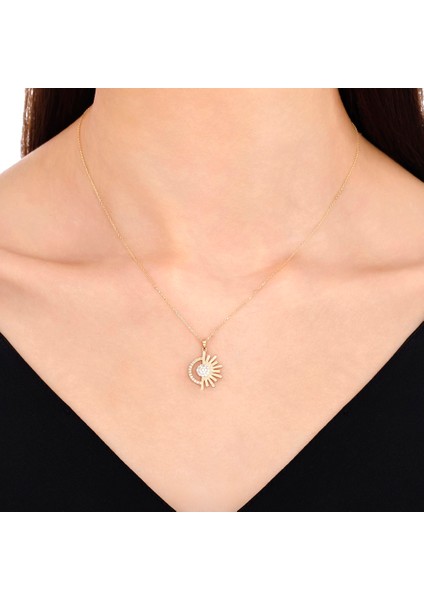 Altın Tasarım Kolye - 14K modelleri