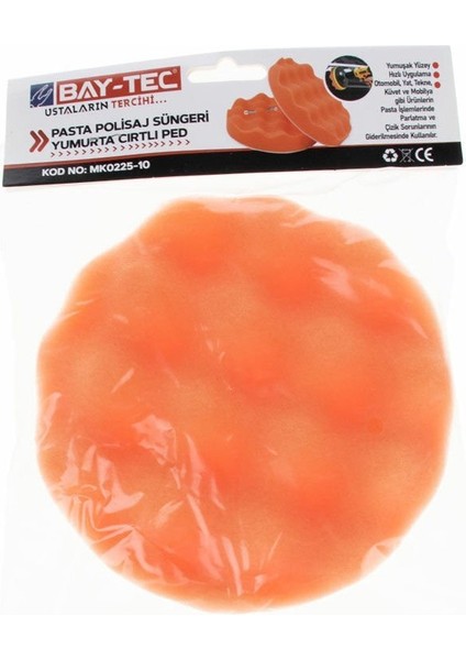 Pasta Polisaj Süngeri Yumurta Cırtlı Ped MK0225-10 modelleri