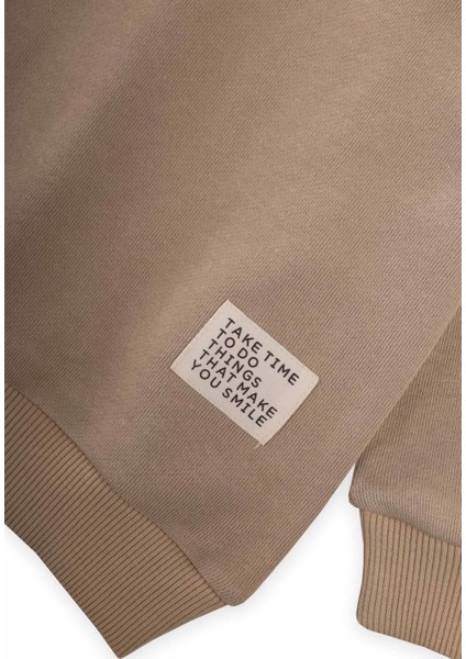 Garnili Sweatshirt Takım 2-8 Yaş S Vizon modelleri