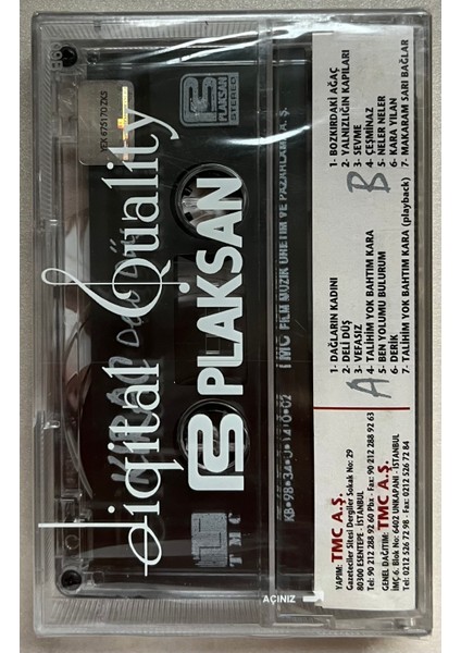 Kıraç Deli Düş Kaset (Jelatininde Sıfır Orijnal Dönem Baskı Kaset) fiyatları