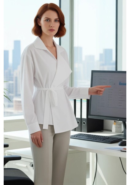 Kadın Relaxed Fit Anvelop Bluz Fonksiyonel Dayanıklı Kaliteli Konforlu Estetik Premium Şık fırsatları