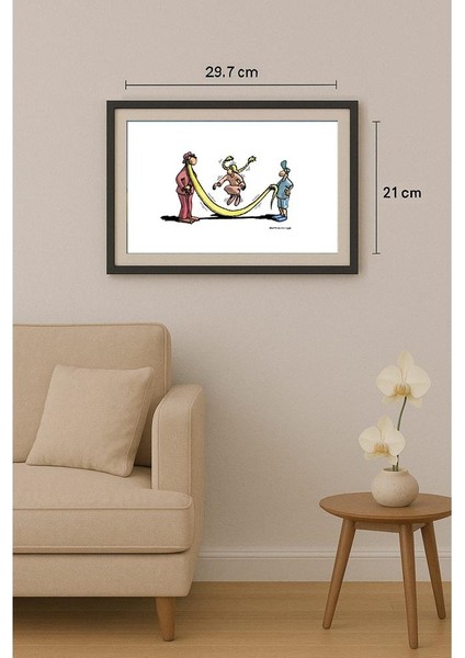 Goran Milenkovic 29X21CM Orijinal Karikatür Tablo fiyatları