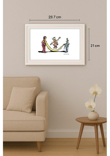 Goran Milenkovic 29X21CM Orijinal Karikatür Tablo indirimleri