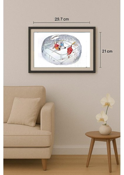 Pyotr Kulinich 29X21CM Orijinal Karikatür Tablo fiyatları