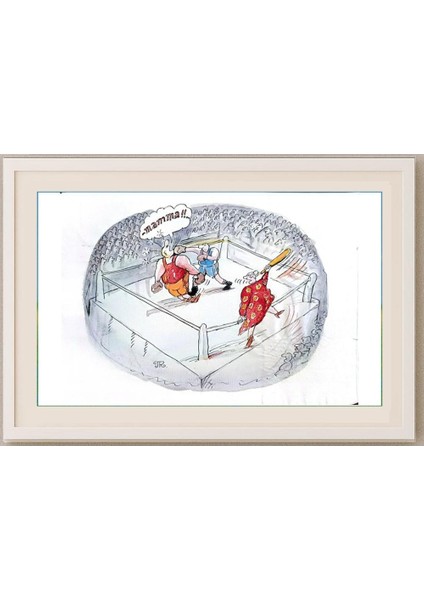 Pyotr Kulinich 29X21CM Orijinal Karikatür Tablo fırsatları