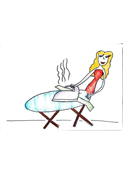 Tarasova Ksenia 29X21CM Orijinal Karikatür Tablo modelleri