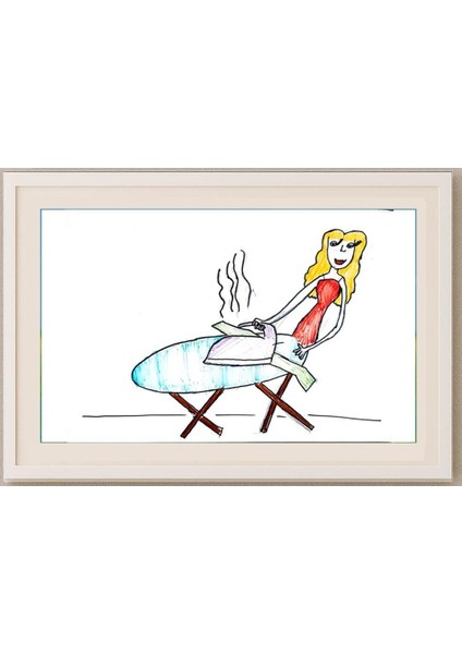 Tarasova Ksenia 29X21CM Orijinal Karikatür Tablo fırsatları