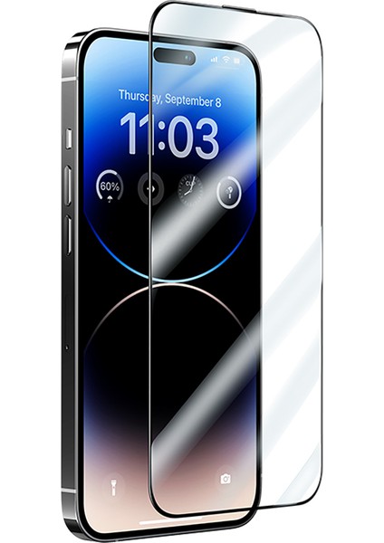 iPhone 16E Uyumlu Benks V Pro Ultra Shield 0.3mm Ekran Koruyucu Uygulama Aparatlı Şeffaf