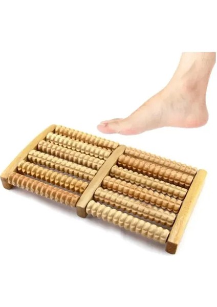 10 Silindirli Ahşap Ayak Masaj Aleti modelleri