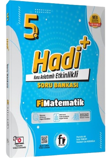 5.sınıf Hadi Soru Bankası Fi Matematik (Güncel Müfredat) modelleri