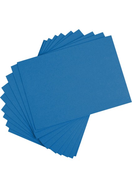 Renkli Mukavva 50X70 Mavi 18'li