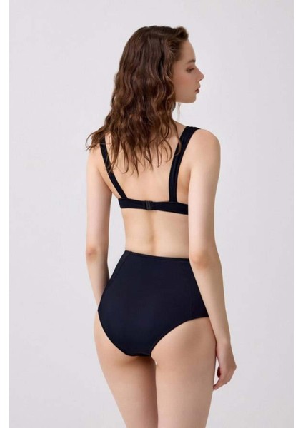 Siyah Yüksek Bel Hipster Bikini Altı fiyatları