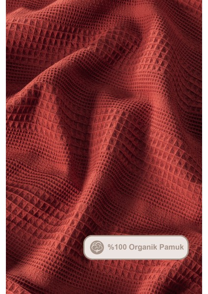 Melany Pike Çift Kişilik %100 Pamuk (200X220 Cm) Tarçın fırsatları