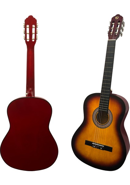 Luca C-180SB Sunburst Klasik Gitar Seti 4/4 Sap Ayarlı modelleri