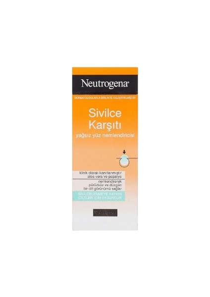 Sivilce Karsiti 50ML Nemlendirici 3 Adet