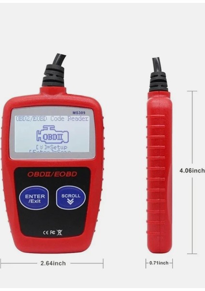 Can Obdıı Kod Okuyucu MS309 Can Obdıı Eobd Kod Okuyucu fırsatları